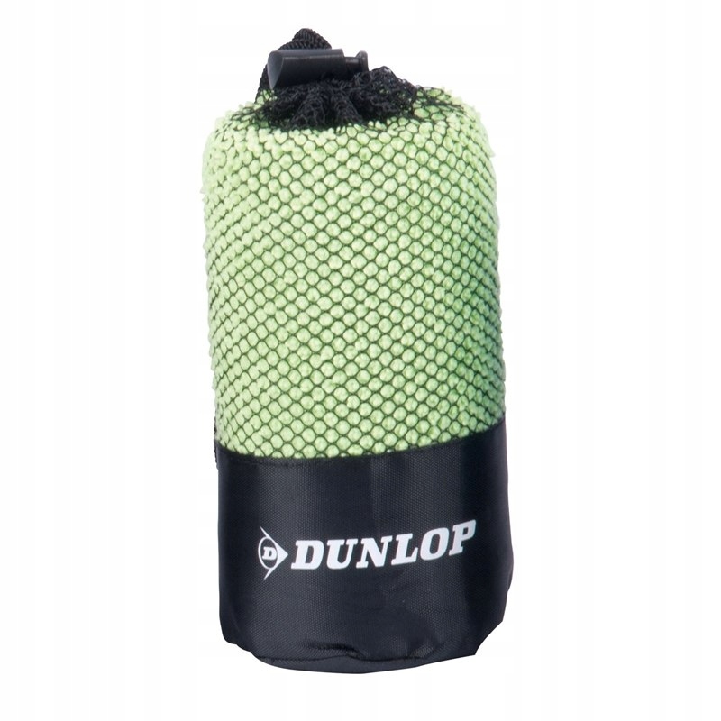 Dunlop - Ręcznik sportowy z mikrofibry (Zielony)