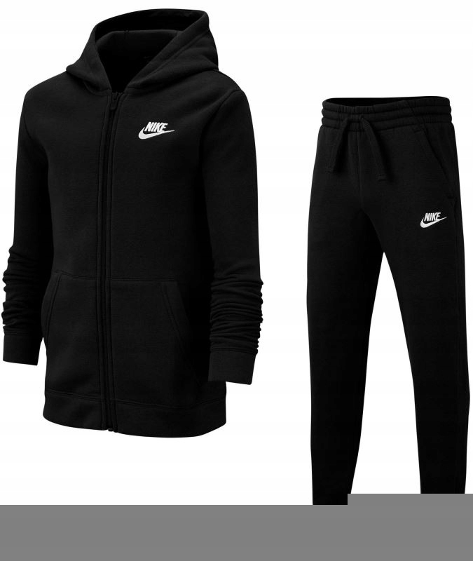 NIKE CZARNY DRES CHŁOPIĘCY 147-158