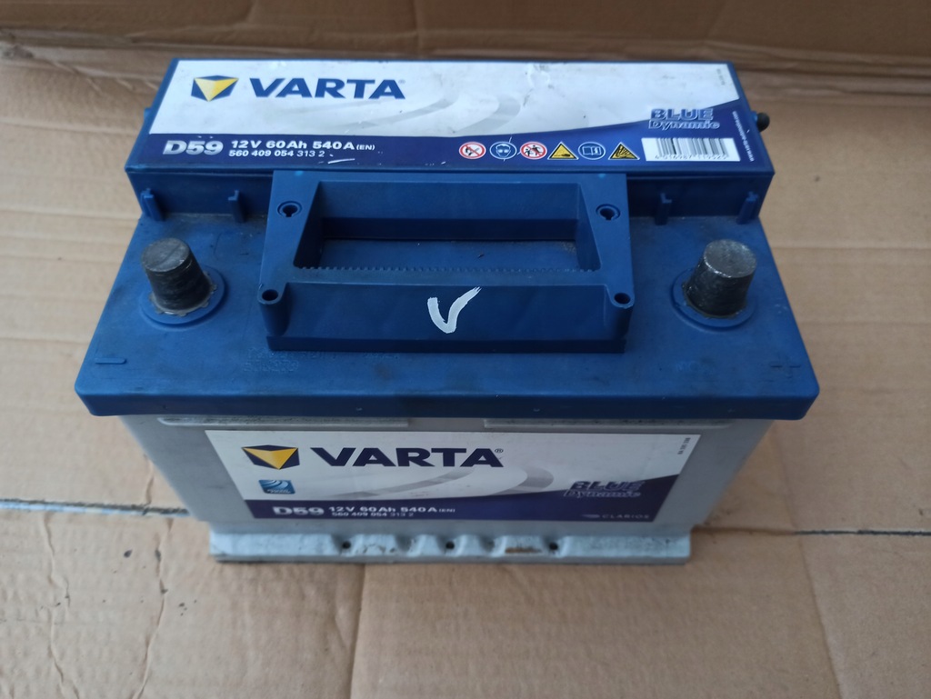 Akumulator samochodowy VARTA 60Ah 540A 12V - 12964326503 - oficjalne ...