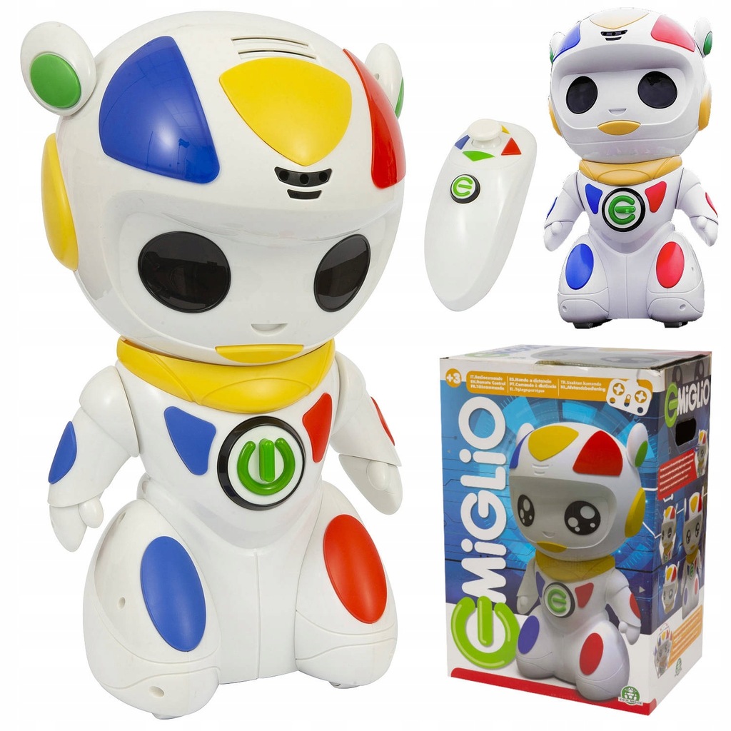 DUŻY ROBOT EMILGIO DLA MAUCHA STEROWANY MÓWI PILOT