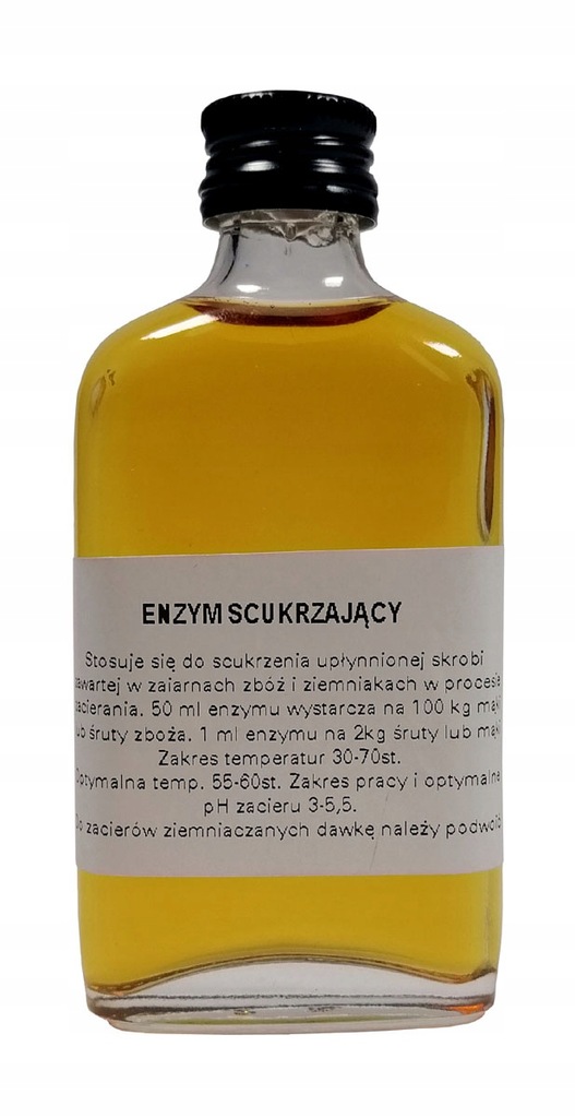 ENZYM GLUKO-AMYLAZA PŁYNNY 50ml- ENZYM SCUKRZAJĄCY