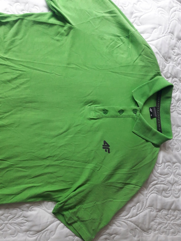 Polo męskie 4F - zielone - XL