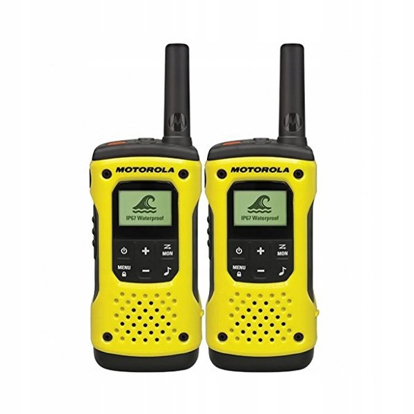 Walkie-Talkie Motorola T92H2O (2 Pcs) Żółty Czarny