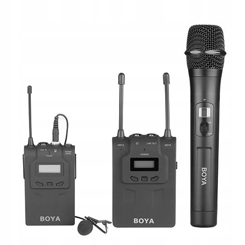 Boya BY-WM8 PRO-K4 - zestaw bezprzewodowy audio