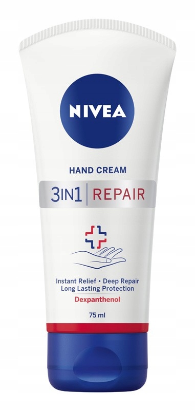 Nivea Krem do rąk odbudowujący 3w1 Repair 75ml