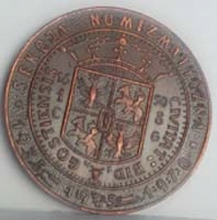 MEDAL - XXXV-lecie numizmatyków bydgoskich 1970