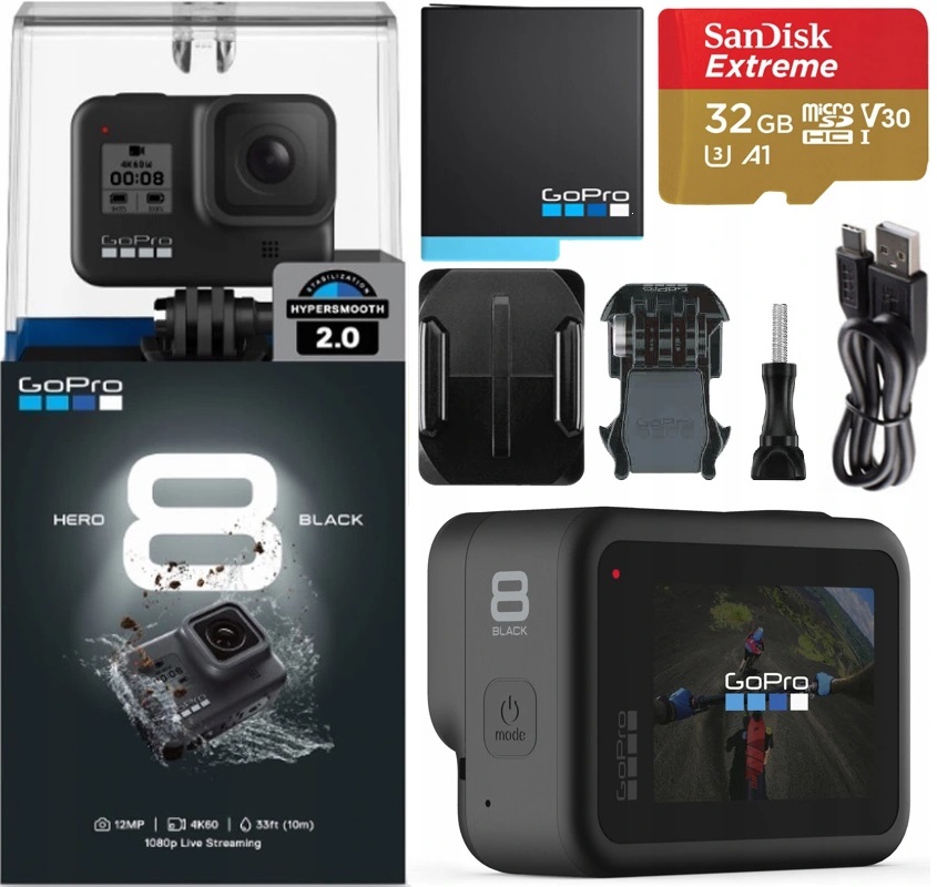 Kamera Sportowa GoPro HERO8 Black Go Pro HERO8 4K