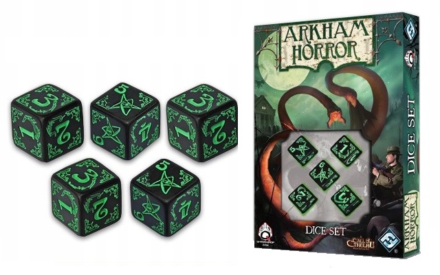 NOWE kości dedykowane do gier Horror w Arkham Eldritch Horror (Dice Set)