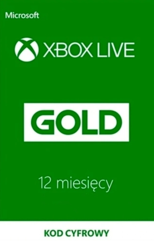Subskrypcja Xbox Game Pass Core live gold 12 miesięcy KOD KLUCZ BEZ VPN