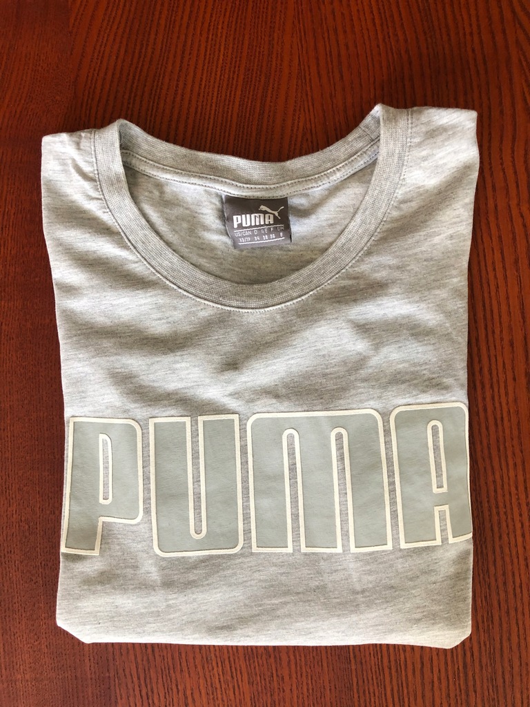 Koszulka PUMA t-shirt damska S / szary