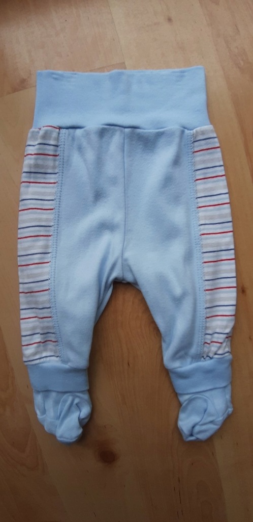Spodnie niemowlęce pół śpiochy