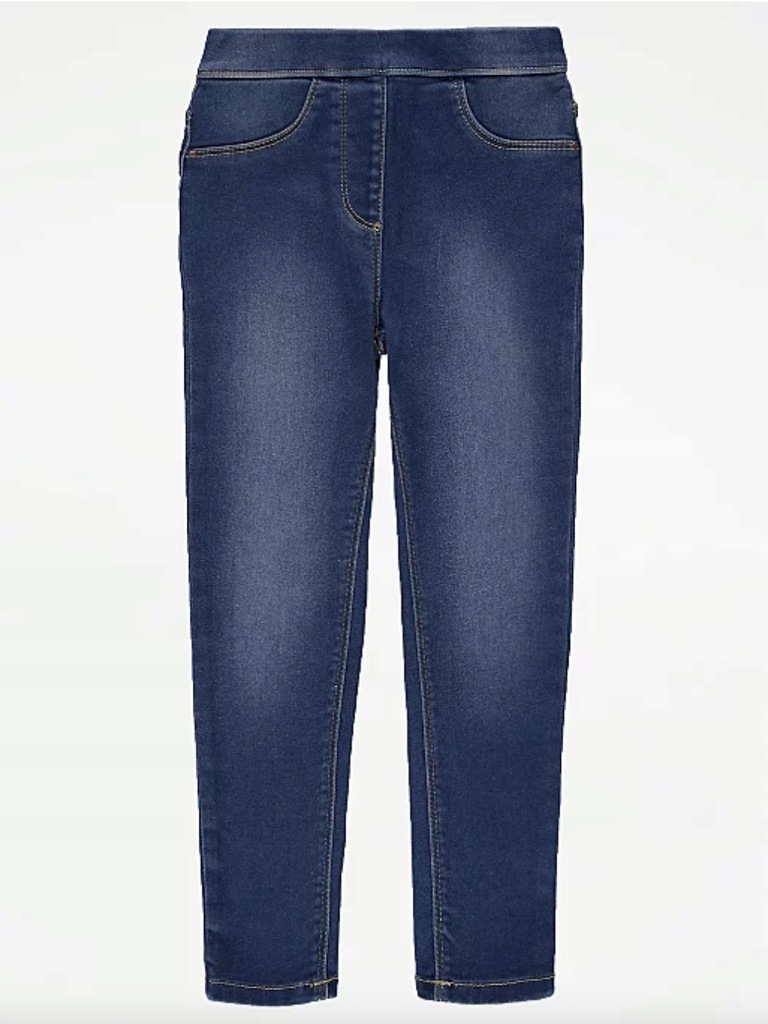 GEORGE Spodnie jeansowe rurki 140-146 cm (10-11 l)