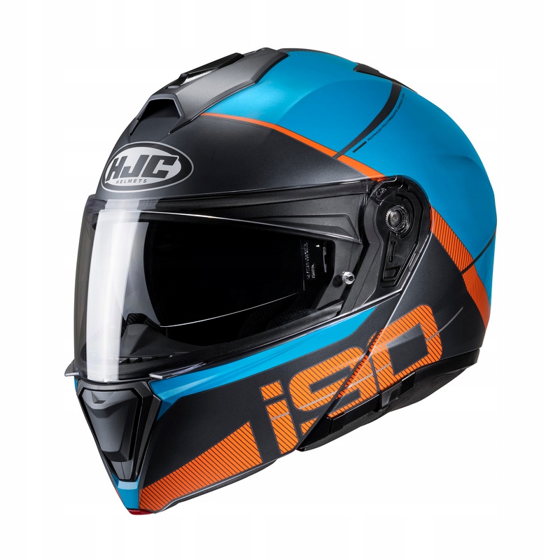 Kask motocyklowy HJC i90 May Blue/Orange ROZ. M