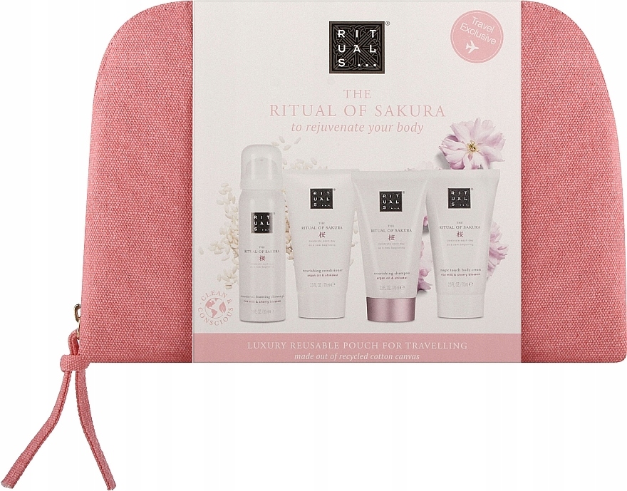 Rituals Sakura zestaw 4 elementy szampon odżywka