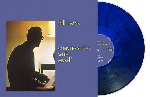 BILL EVANS Conversations With Myself (Numbered) LP WINYL (BLUE MARBLED) SR