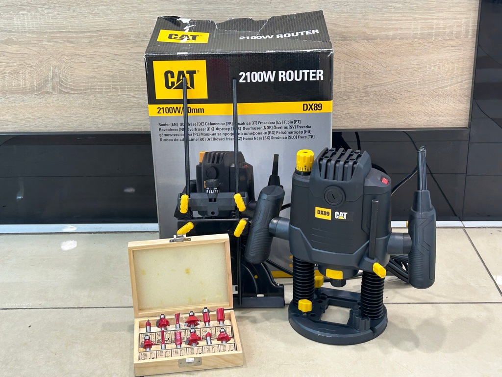 Frezarka górnowrzecionowa Caterpillar DX89 230 V 2100 W - 14598346898 ...