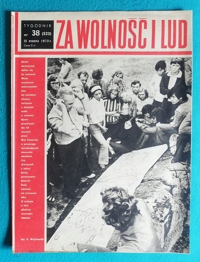 ZA WOLNOŚĆ I LUD 38/1973 - pismo ZBoWiD