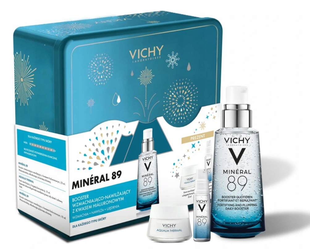 VICHY MINERAL 89 BOOSTER + KREM AQUALIA THERMAL