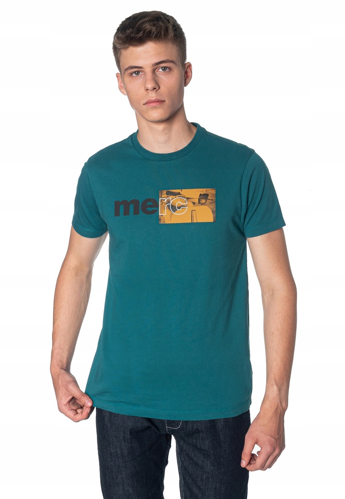 T-Shirt Fanshaw Merc Zieleń Leśna M