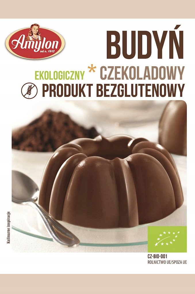 Amylon Budyń czekoladowy bezglutenowy BIO 40 g