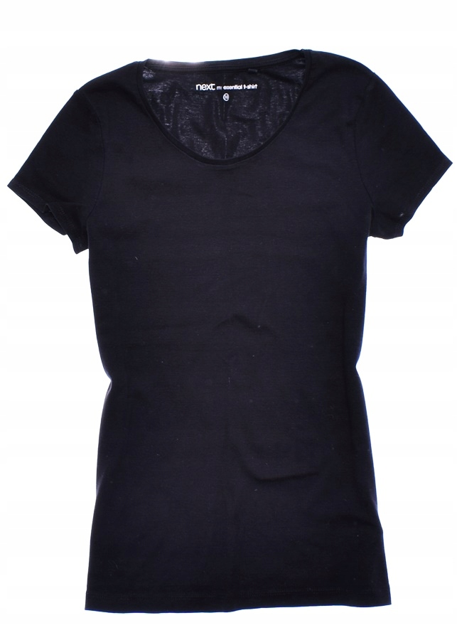 6053-51 ...NEXT... m#k CZARNY T-SHIRT BASIC r.38