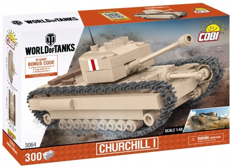 Klocki WOT Churchill I 1/48