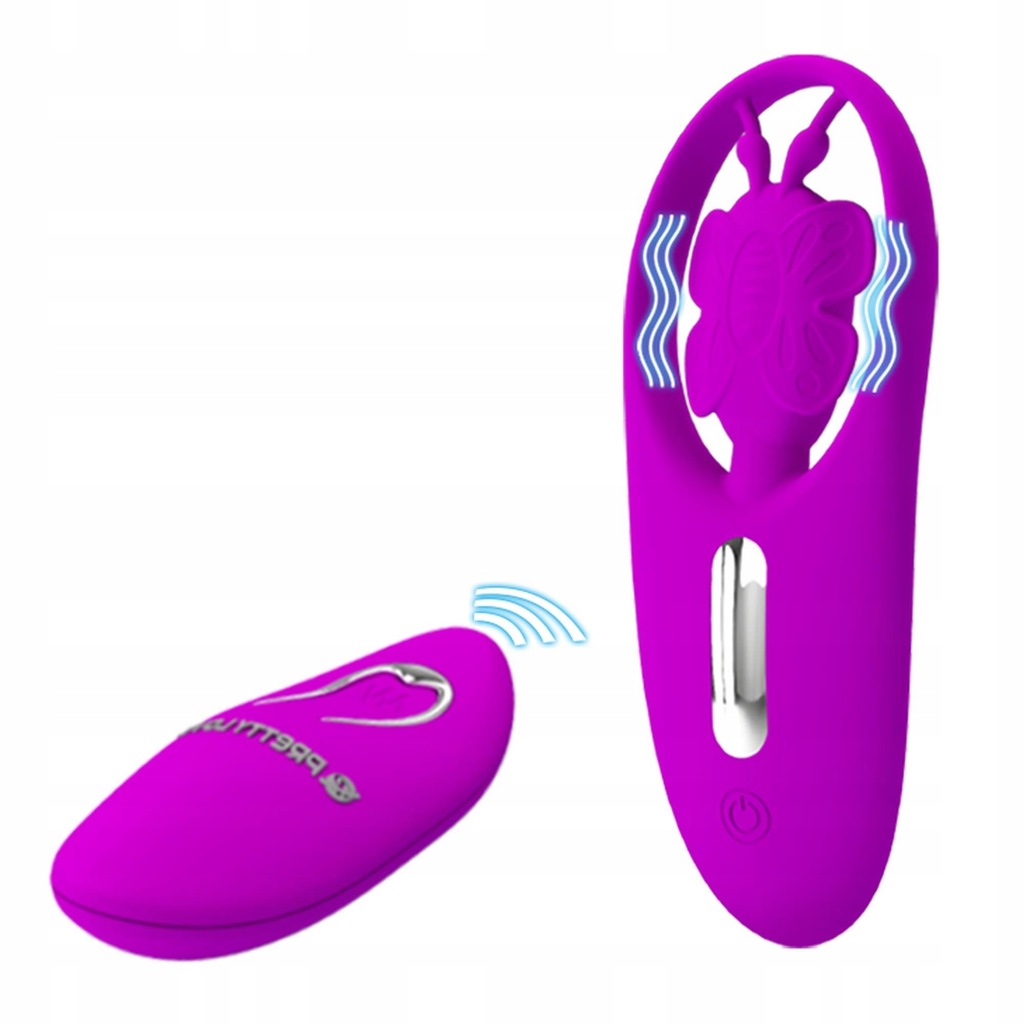 PRETTY LOVE - Dancing Butterfly, 12 vibration functions Wireless remote con