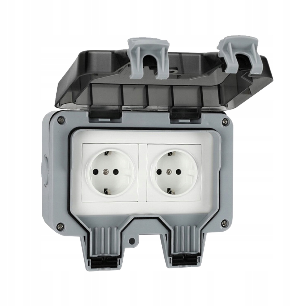 Gniazdko Wodoodporne gniazdko ogrodowe z pokrywką