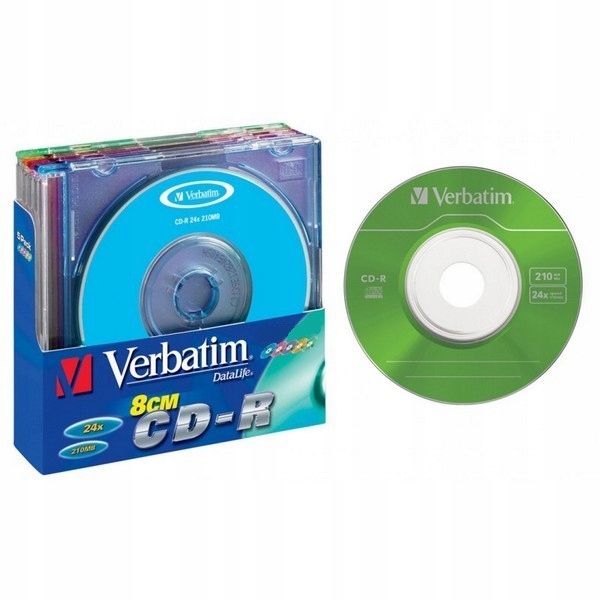 Купить VERBATIM CD-R мини-диск 8см 210МБ для фотоаппарата: отзывы, фото, характеристики в интерне-магазине Aredi.ru