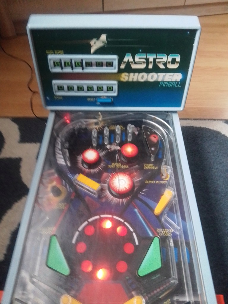 Pinball Tomy 1983 Astro Shooter ----BCM