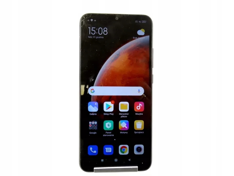 TELEFON XIAOMI REDMI 9A PĘKNIĘTY EKRAN I APARAT