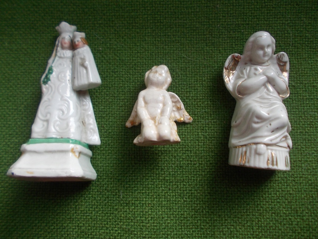 FIGURKI porcelanowe 3 wiekowe
