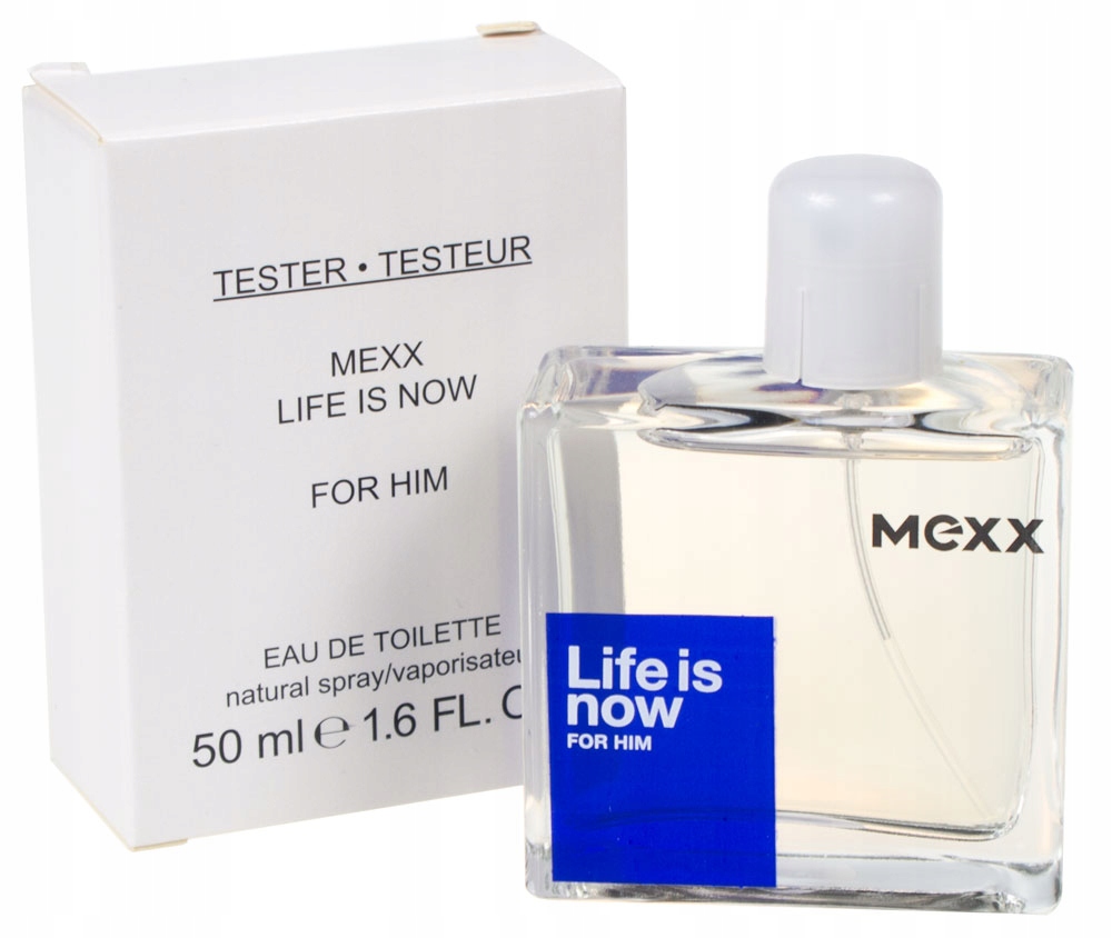 Mexx Life Is Now Man 50ml Oryginalny Tester 6990094850 Oficjalne Archiwum Allegro