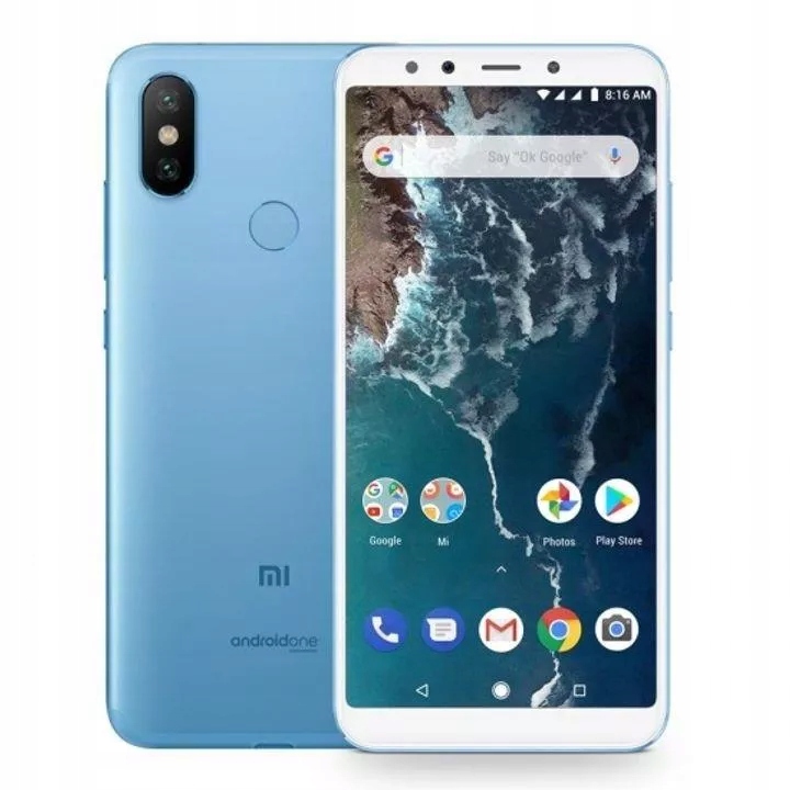 Smartfon Xiaomi Mi A2 4 GB / 64 GB niebieski [164]