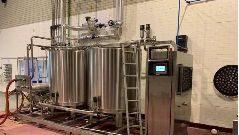 Stacja CIP 2 x 2500 L SAP Włoska KRONES spożywczy