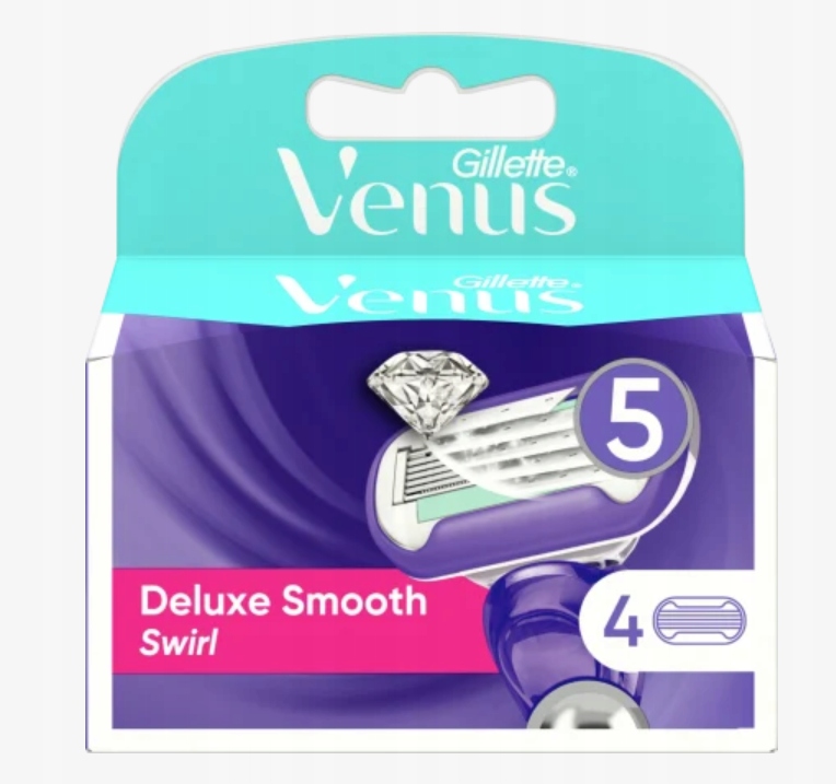 Wkłady Gillette VENUS Deluxe Smooth Swirl 4szt