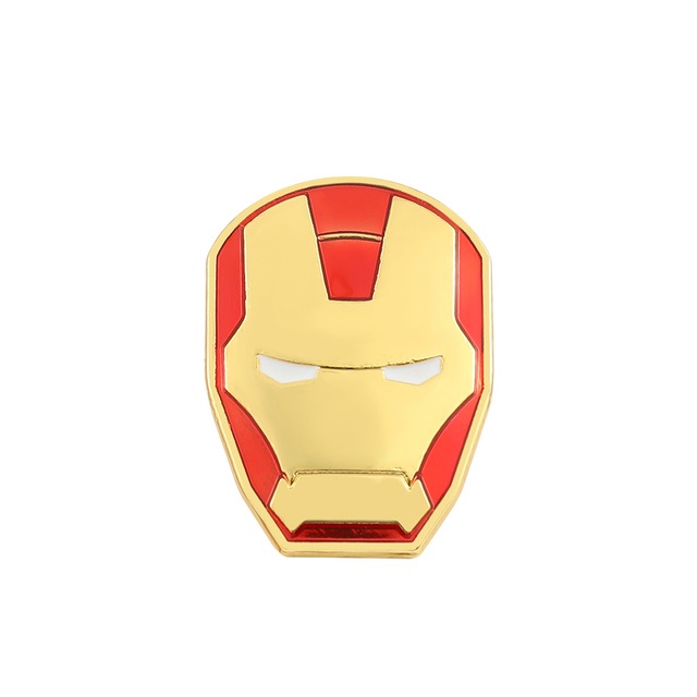 Przypinka Iron Man metal Marvel znaczek broszka Ironman Avengers PL