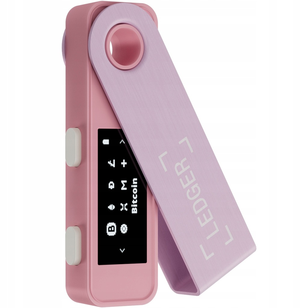 Portfel do kryptowalut Ledger Nano S Plus, kompatybilny z Windows, Mac, iOS