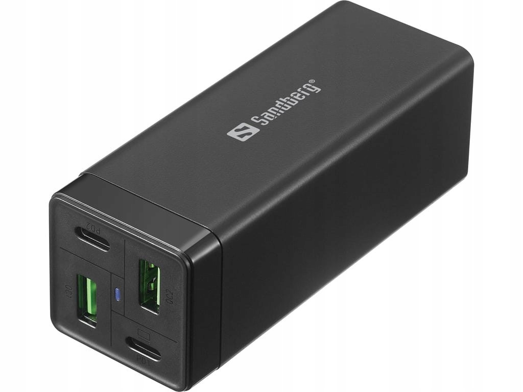 Sandberg 4in1 Charger 2xUSB-C 2xUSB 65W adapter za