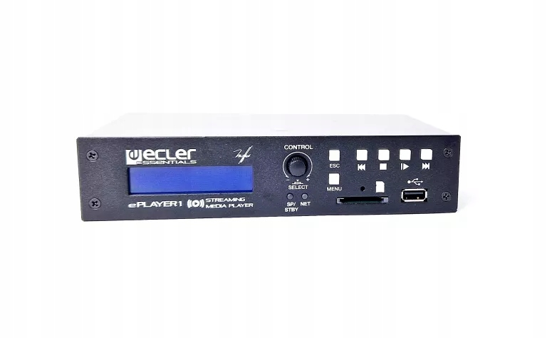 ECLER EPLAYER1 - ODTWARZACZ USB, SD