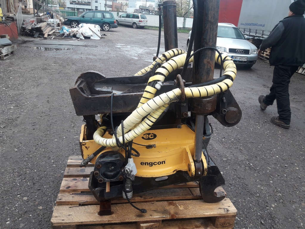 rototilt Engcon EC30, głowica obrotowa (indexator)