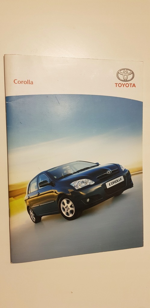 PROSPEKT TOYOTA COROLLA WOŚP