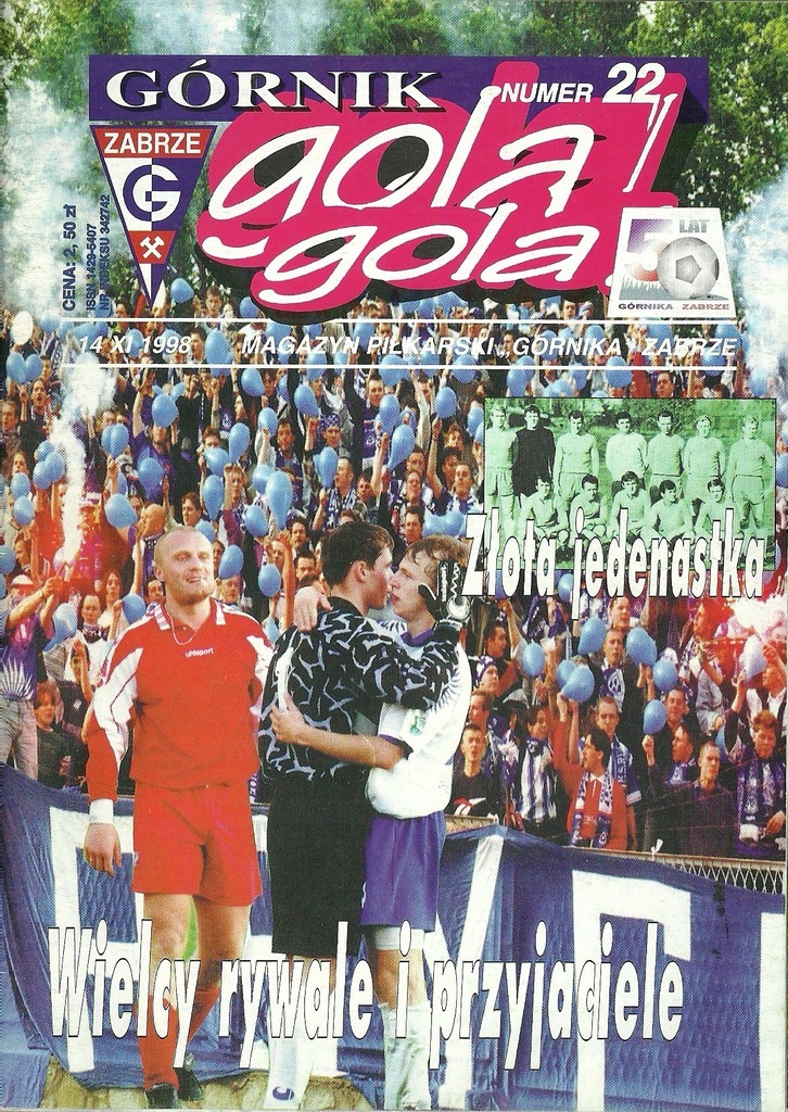 Gornik Zabrze Ruch Chorzow 14 11 1998 8491127837 Oficjalne Archiwum Allegro
