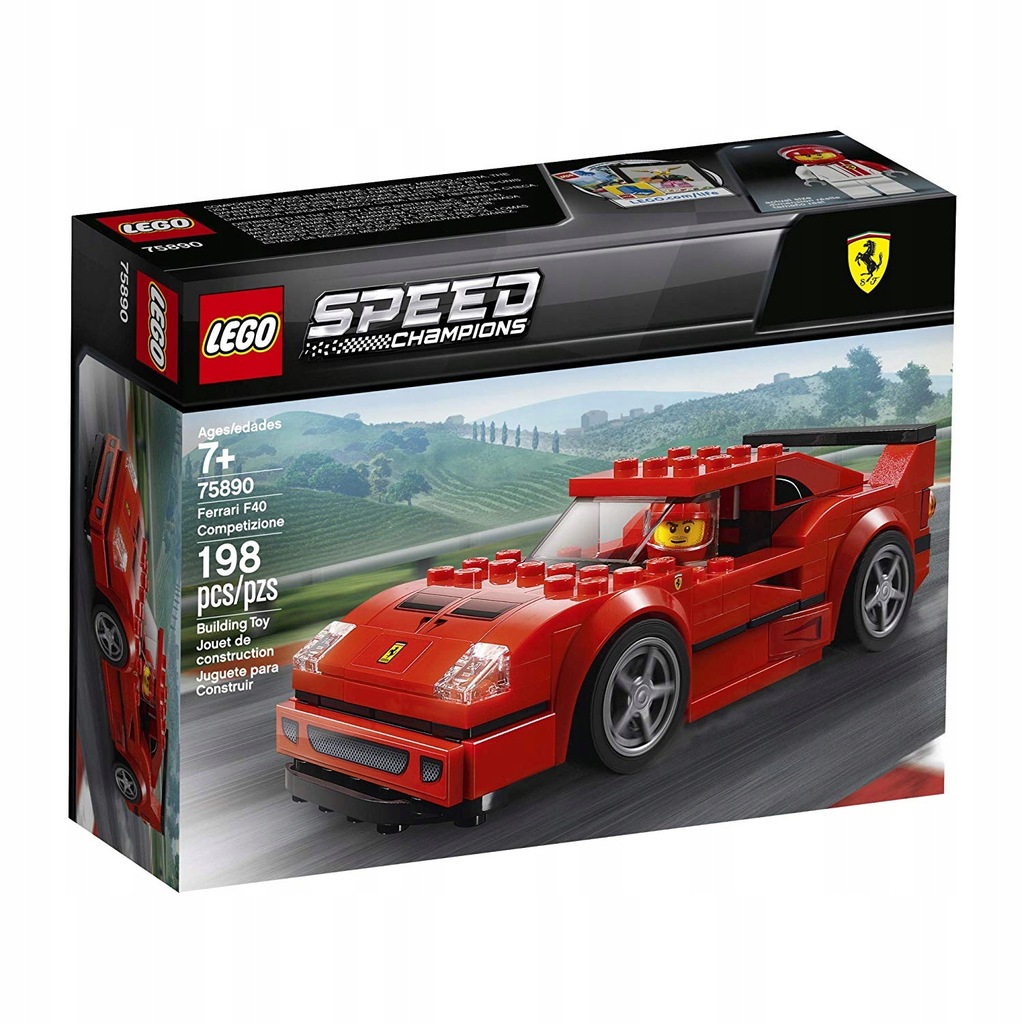 SAMOCHÓD LEGO SPEED CHAMPIONS Ferrari FORMUŁA F1