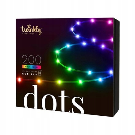 Inteligentne oświetlenie LED Twinkly Dots 200 RGB