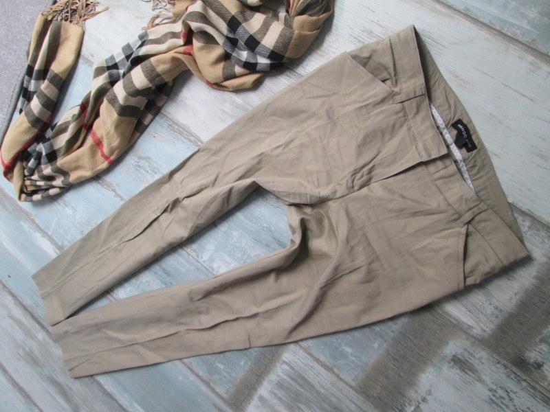 MANGO___ CASUAL STRETCH spodnie 38 M