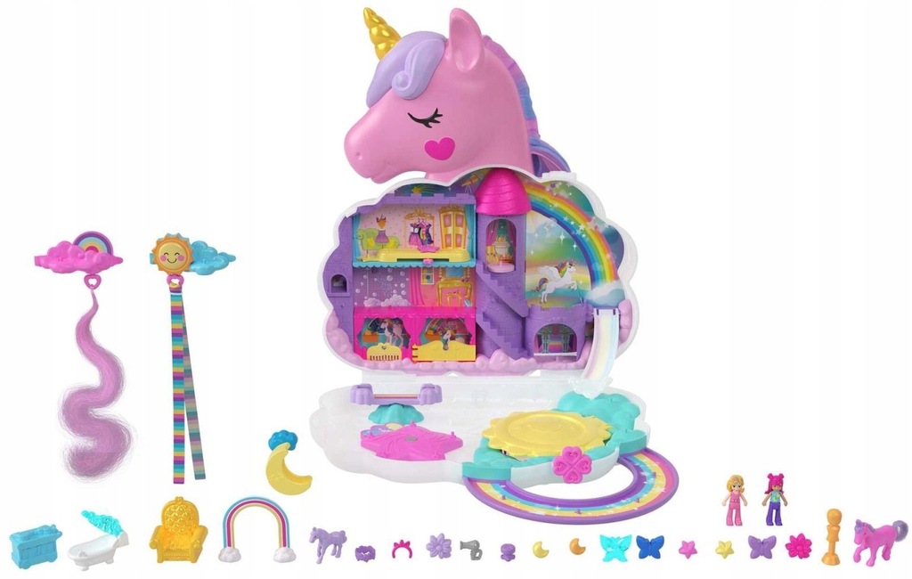 Купить Mattel Polly Pocket Единорог Сюрприз HKV51: отзывы, фото, характеристики в интерне-магазине Aredi.ru