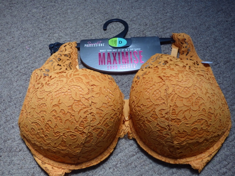 MAXIMISE PODWOJNE POWIEKSZENIE MUSTARD LACE 70B