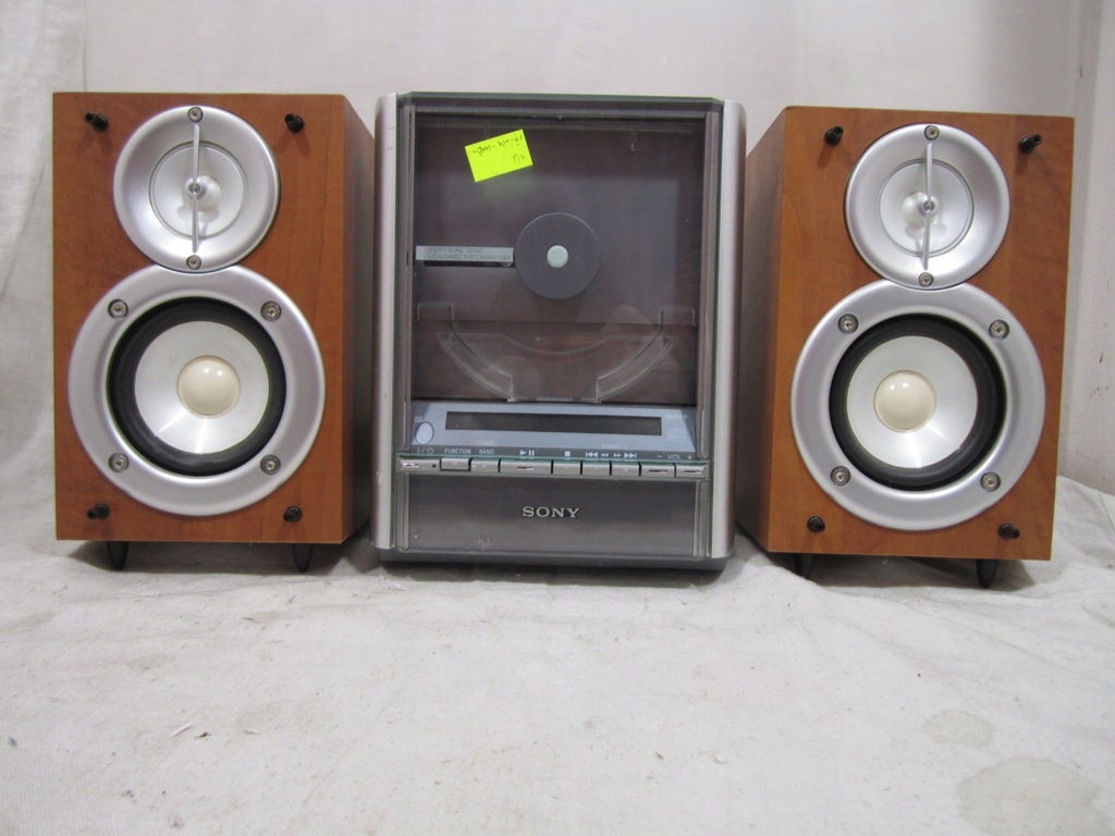 Wieża sony CMTEX100 CD FM Moc 2x15W 11614695625 oficjalne archiwum