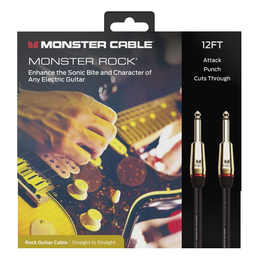Monster cable 600540 ROCK kabel gitarowy jack 3,6m